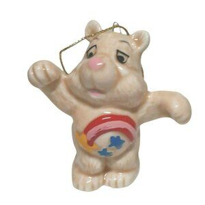 Rainbow Care Bear Christmas Ornament